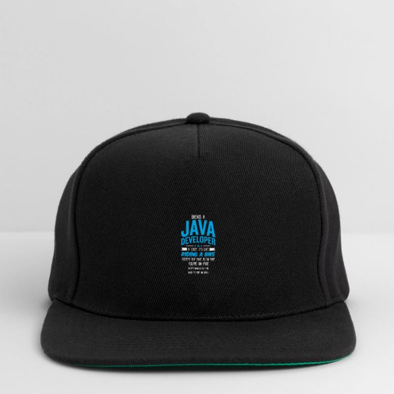 Java Developer Snapback Cap