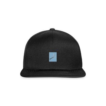 JOURNÉE BLEUE - Casquette snapback - noir/noir - Devant