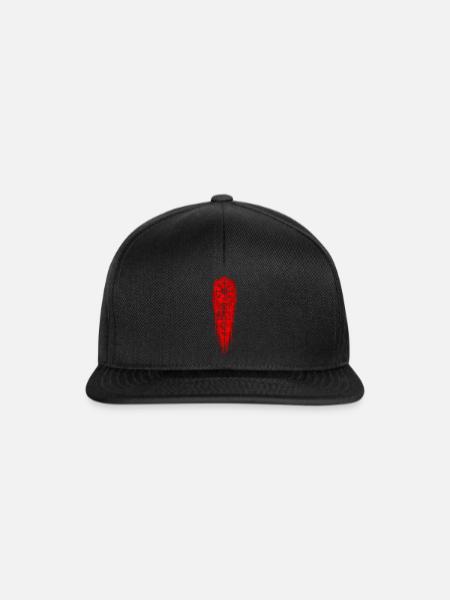 Wikinger Runen - Snapback Cap - Schwarz/Schwarz