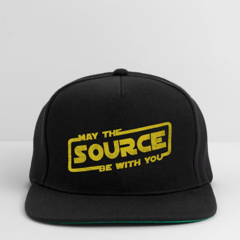 Que la source soit avec vous | Programmeur codeur Casquette snapback