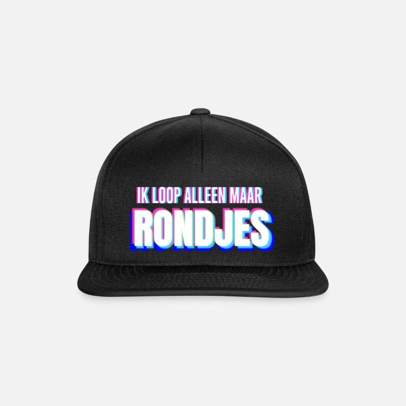 I Only Walk Laps - Snapback Cap - black/black