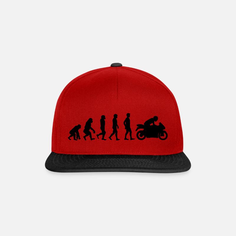 Moto 1 - Evolution - Casquette snapback - rouge/noir