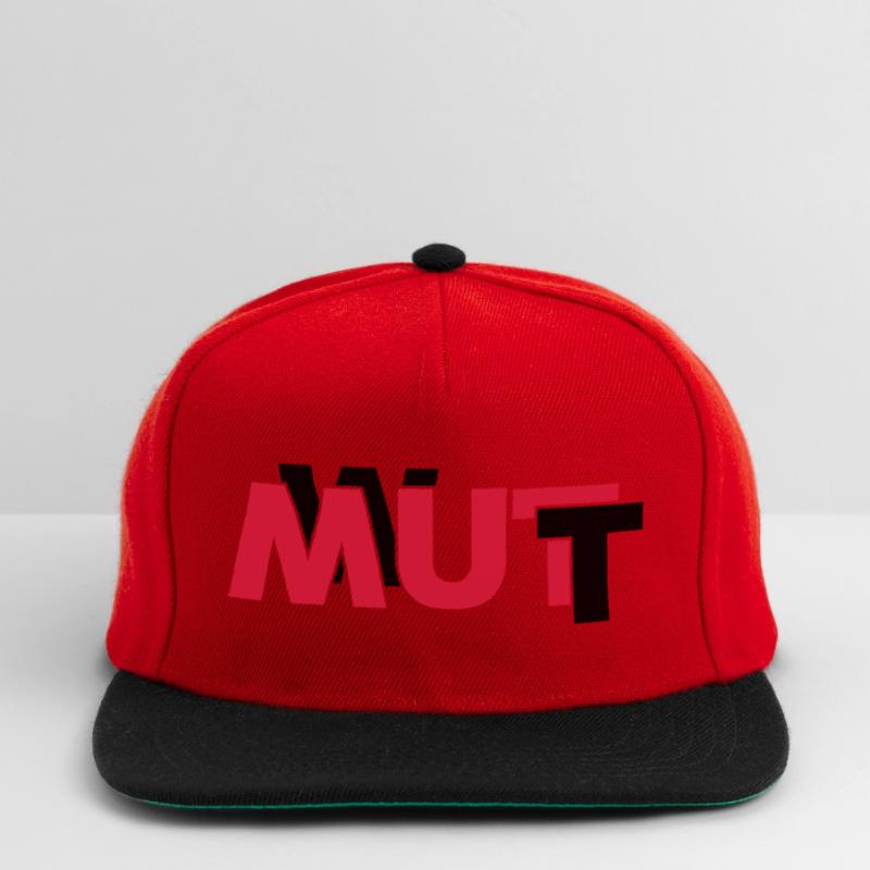 Wut oder Mut Snapback Cap