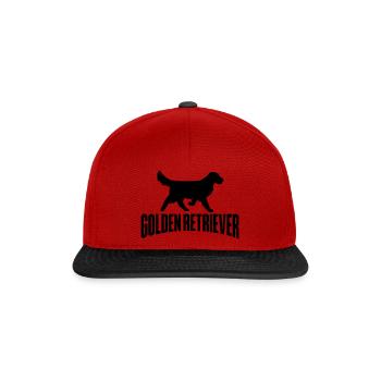 Dog - Snapback Cap - Rot/Schwarz - Vorne