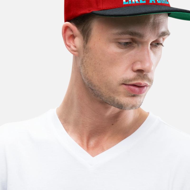 Programmeur de codage Code Like A Girl Casquette snapback