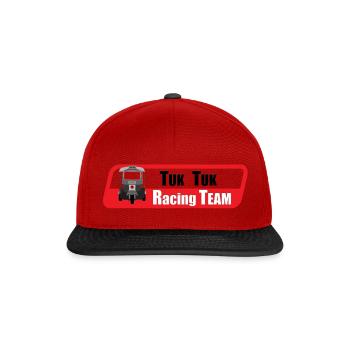 TUK TUK Racing Team Autorikscha Rickshaw Rickshaw - Casquette snapback - rouge/noir - Devant