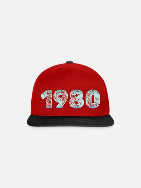 Entwurf als - Snapback Cap - Rot/Schwarz