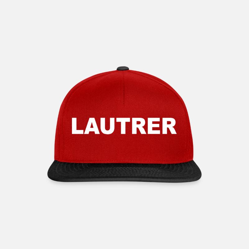 LAUTRER KAISERSLAUTERN - Snapback Cap - Rot/Schwarz
