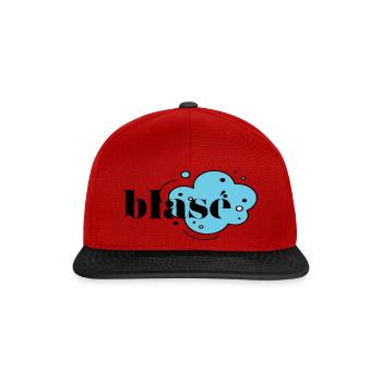 Blasé - Casquette snapback - rouge/noir - Devant