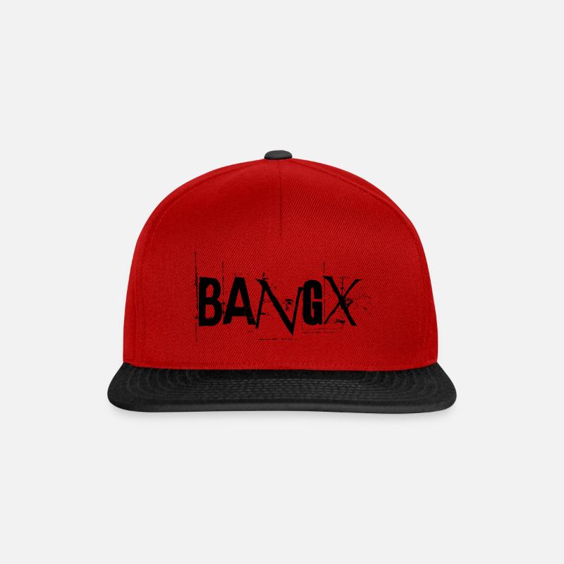 BANG X - Snapback Cap - red/black