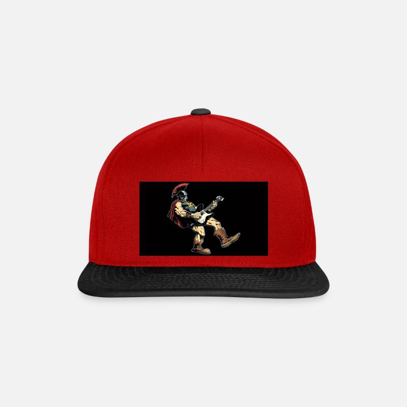 Gaulish Guitar - Snapback Cap - red/black