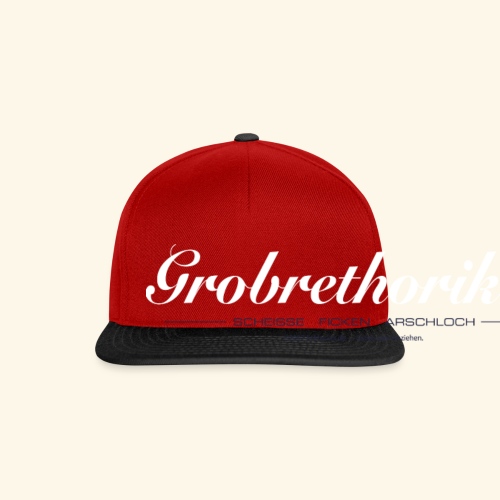 Grobrethoriker - Snapback Cap
