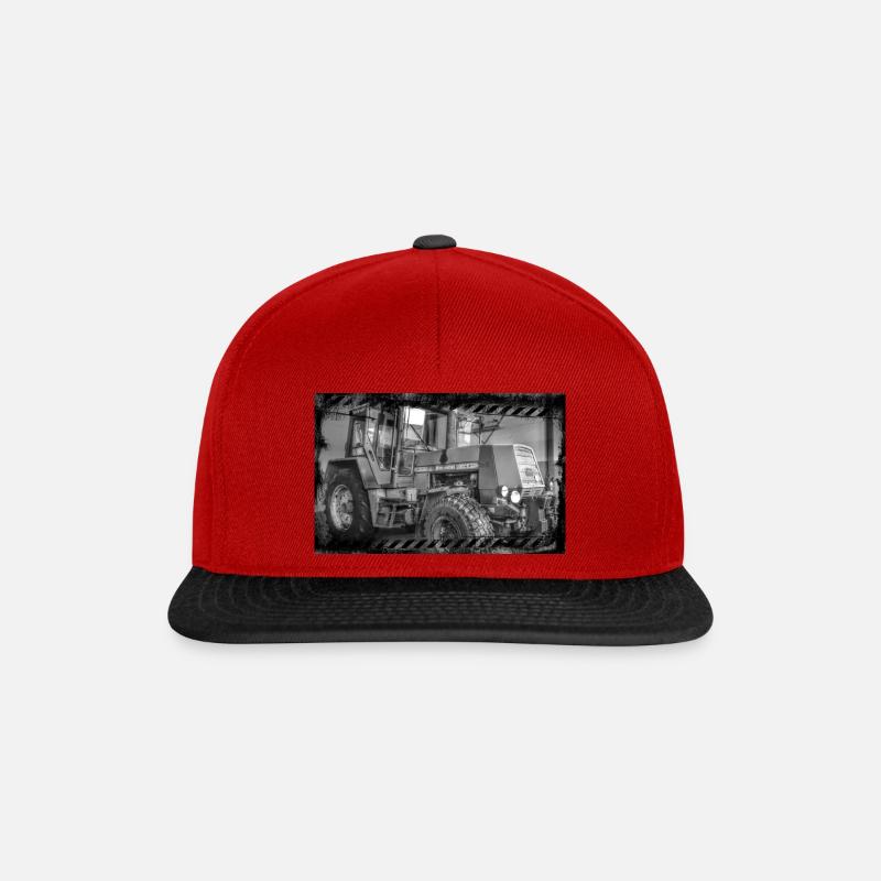 Fortschritt ZT 325 - Snapback Cap - Rot/Schwarz