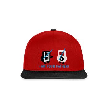 vs pod - Snapback Cap - Rot/Schwarz - Vorne