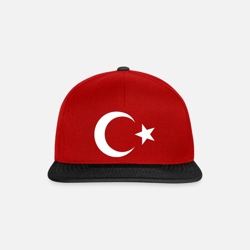 Turkish - Snapback Cap - red/black