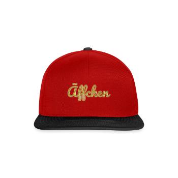 Monkeys - Snapback Cap - red/black - Front