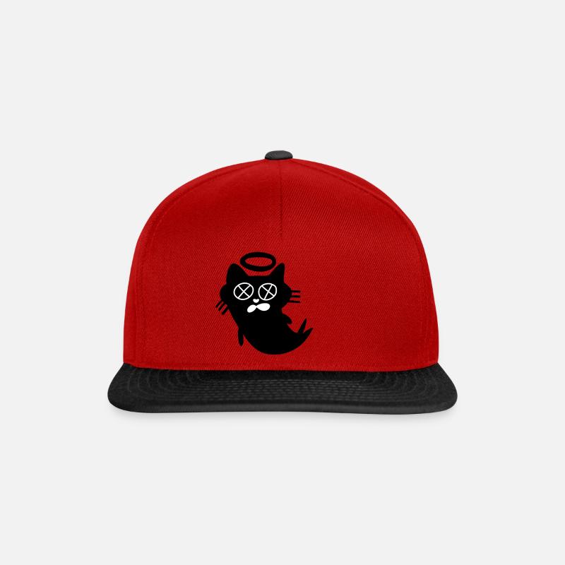 Wels - Snapback Cap - Rot/Schwarz