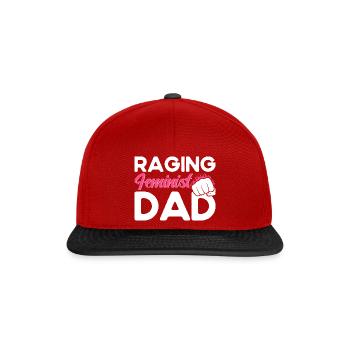 Empowerment of gender equality F - Snapback Cap - red/black - Front