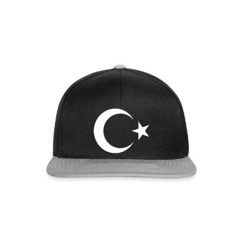 Turquie - Casquette snapback - noir/gris - Devant