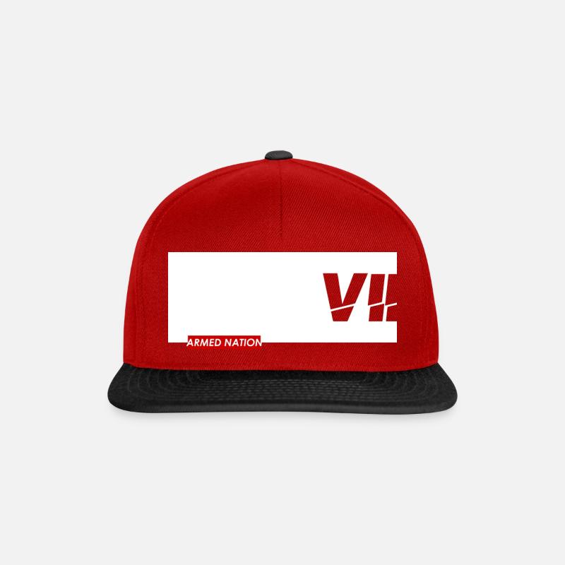 VII - ARMED NATION WITE BOX 2021 - Snapback Cap - red/black