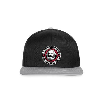 Pas de guerre mais classe War II - Casquette snapback - noir/gris - Devant