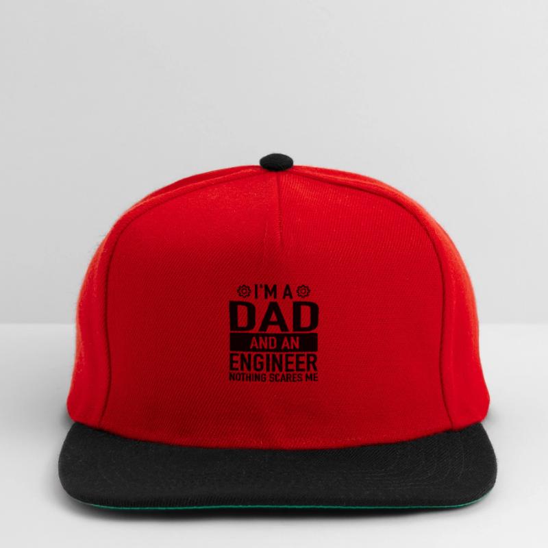 Engineer Father Engineering Engineers Engineer Dad Snapback Cap