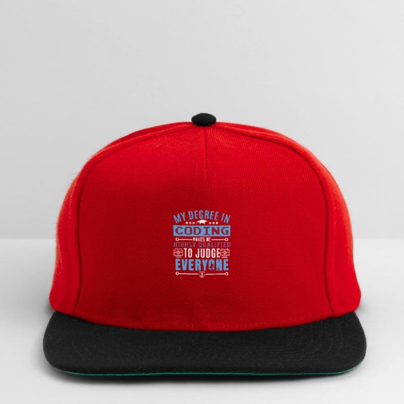 Coder Humor Programmierer Programmierer Humor Snapback Cap