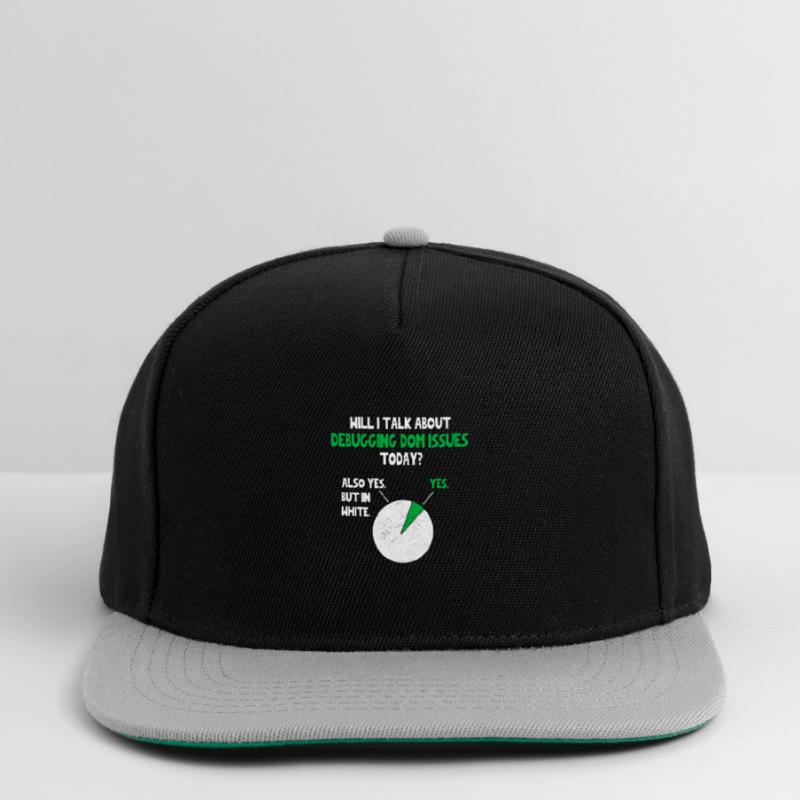 Coder Web Developer Programmer Will I talk about Snapback Cap