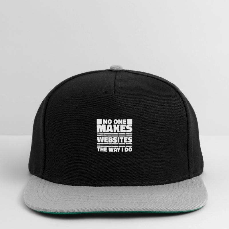 Web Developer Web Developer Funny Snapback Cap