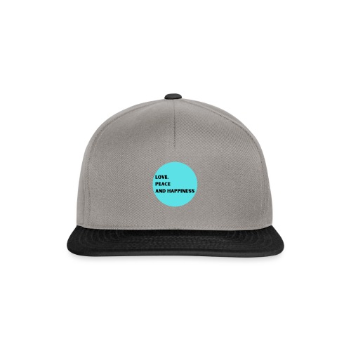 Love, Peace and Happiness - Snapback Cap