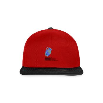 Bembel EXE Loading - Snapback Cap - Rot/Schwarz - Vorne