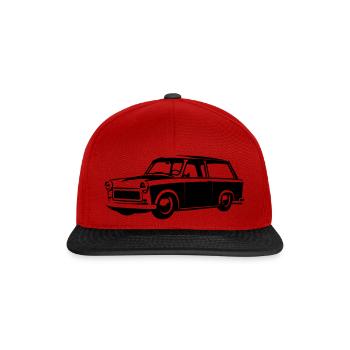 Réglage Kombi Trabi 601 - Casquette snapback - rouge/noir - Devant