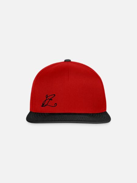 FINELINES ORLO - Snapback Cap - Rot/Schwarz
