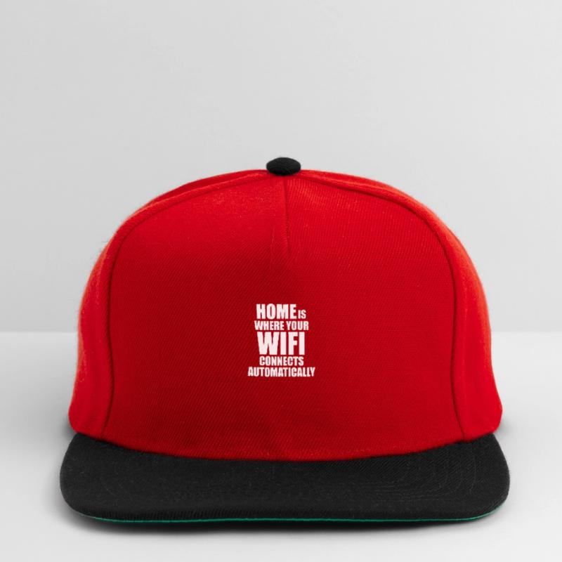Linux Unix Wifi Coding Admin Say funny Snapback Cap