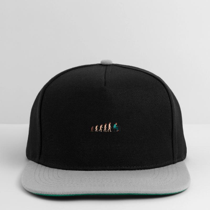 Evolution Developer Programmer Geschenkidee Snapback Cap