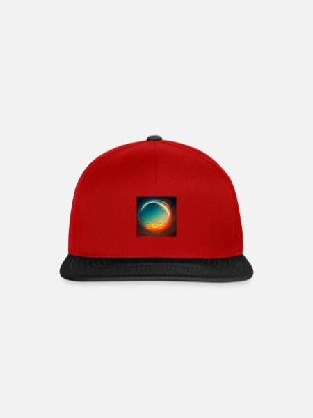 Spirituelles Erwachen - Snapback Cap - Rot/Schwarz