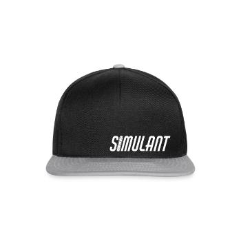 Simulant, Ausreden suchen Immer Verletzt Sport - Snapback Cap - Schwarz/Grau - Vorne
