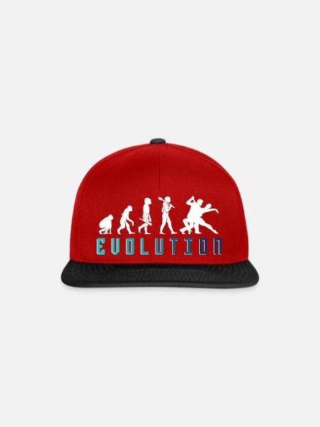 Walzer Paartanz - Snapback Cap - Rot/Schwarz