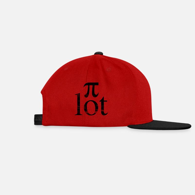 Pilot - Snapback Cap - Rot/Schwarz
