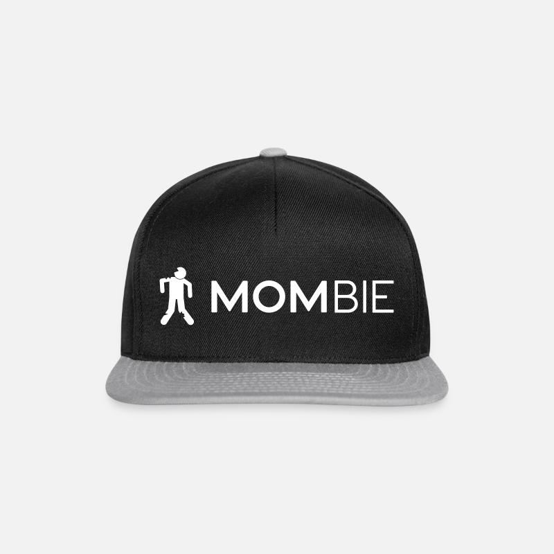 Zombie Mom - Snapback Cap - Schwarz/Grau