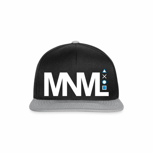 MNML Schrift Symbole Logo minimalistisch Text Icon - Snapback Cap