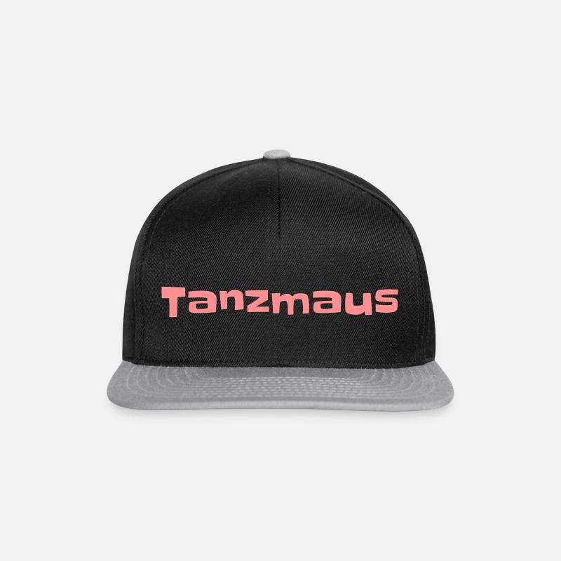 Tanzmaus - Snapback Cap - black/grey