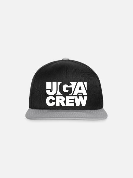 JGA, JGA Crew - Snapback Cap - Schwarz/Grau