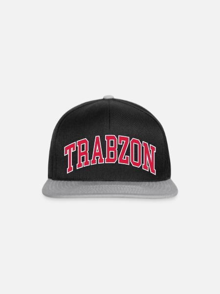 Trabzon - Snapback Cap - Schwarz/Grau