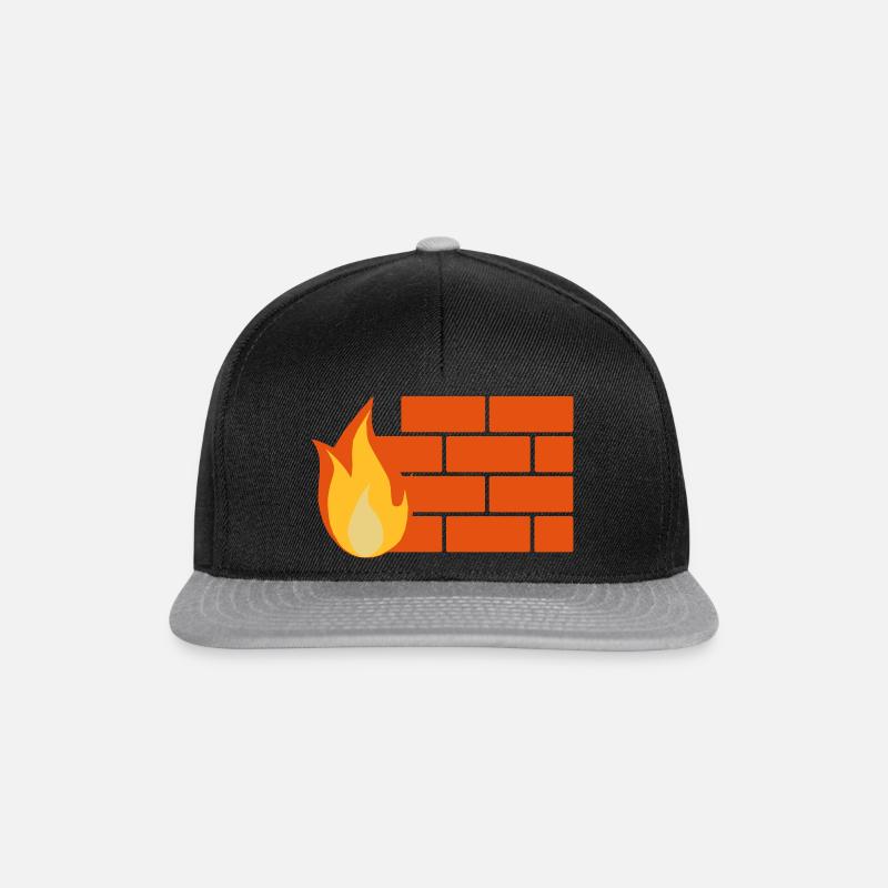 Firewall - Snapback Cap - Schwarz/Grau