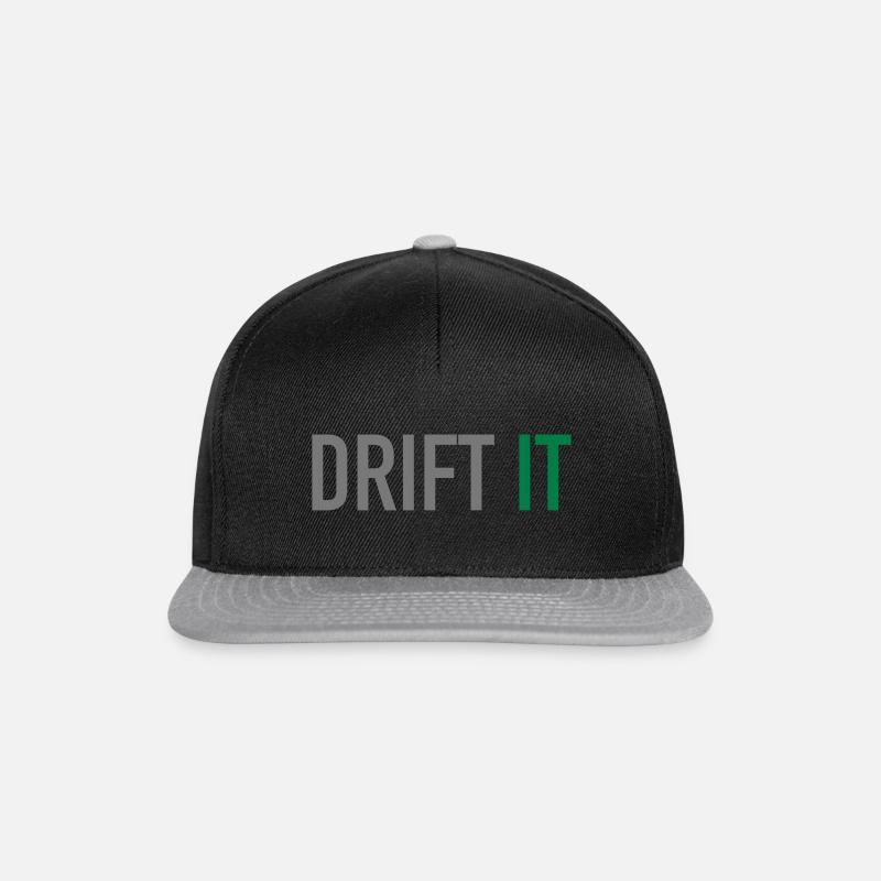 Dérives - Casquette snapback - noir/gris