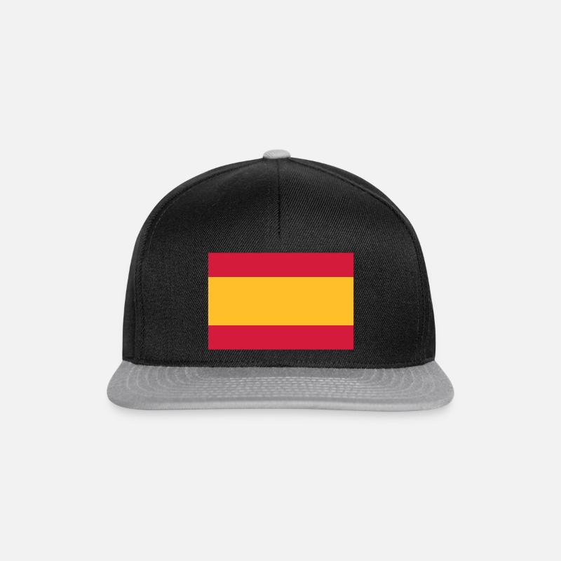 spanien - Casquette snapback - noir/gris