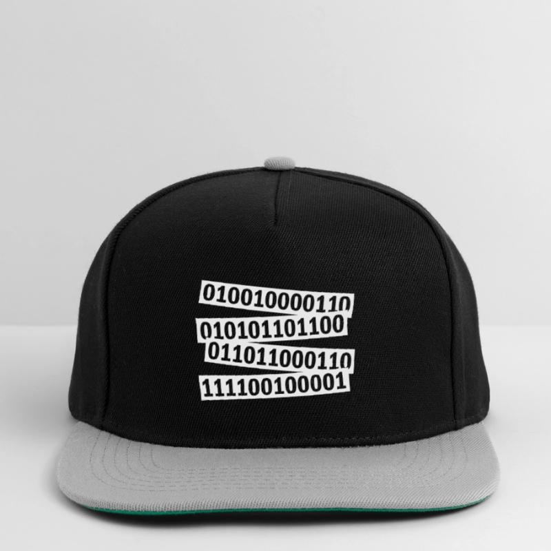 Binär Code Programm Sprache Snapback Cap