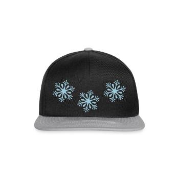 Snow - Snapback Cap - Schwarz/Grau - Vorne