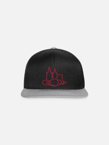 Cologne - Snapback Cap - Schwarz/Grau